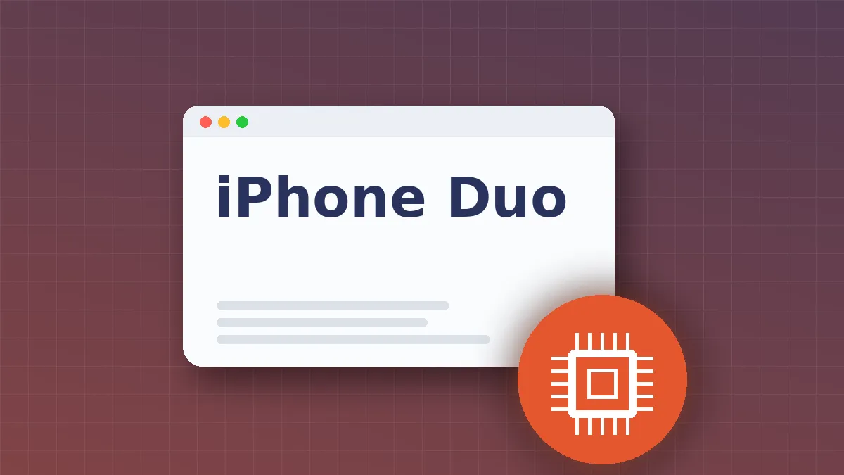iPhone Duo testing reveals Apple's first major design shift, per Verge senior reviewer